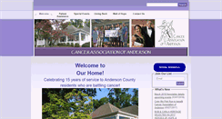 Desktop Screenshot of cancerassociationanderson.org